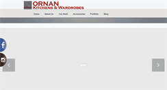 Desktop Screenshot of ornankitchens.ie